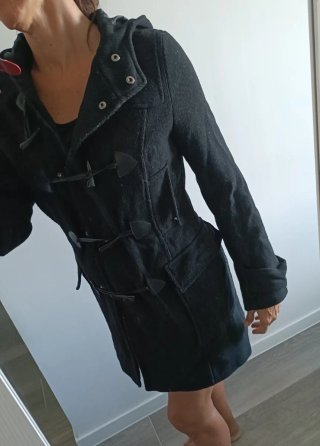 3 Abrigos negros mujer