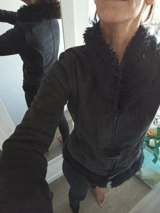 3 Abrigos negros mujer