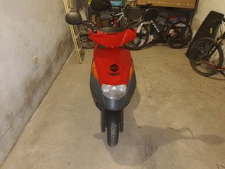 Suzuki Address 50 R Scooter Roja/Gris