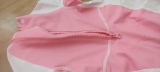Neopreno infantil arcoíris rosa.