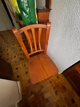 Mesa escritorio de madera de pino