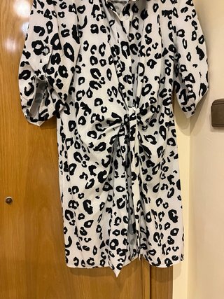 Vestido estampado leopardo
