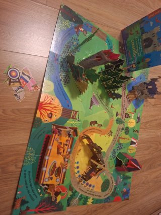 Libro-juego pop-up "La aventura del castillo"