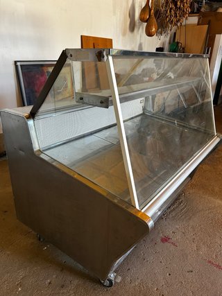VITRINA FRIGORÍFICA ACERO INOXIDABLE – 1,5 METROS
