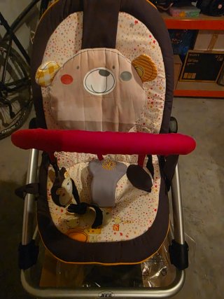 Tumbona plegable bebé Jane FOLD