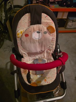 Tumbona plegable bebé Jane FOLD