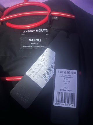 Camisa Antony Morato Negra