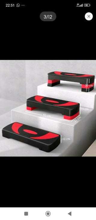 Tabla Aeróbics Step Ajustable