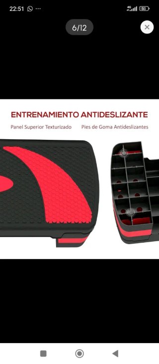 Tabla Aeróbics Step Ajustable