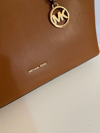 Bolso Michael Kors Marrón y Dorado