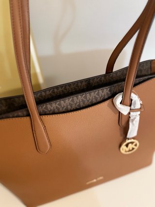 Bolso Michael Kors Marrón y Dorado