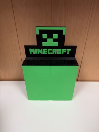 Expositor Minecraft Funkos Kinder Joy