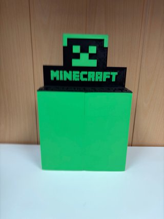 Expositor Minecraft Funkos Kinder Joy