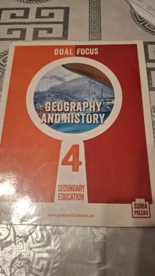 Geography and history ANAYA 4⁰ESO