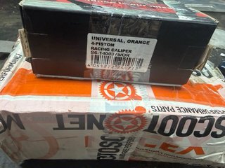 Pinza Freno Stage6 S6R/T Naranja 4 Pistones