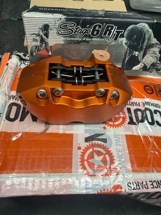 Pinza Freno Stage6 S6R/T Naranja 4 Pistones