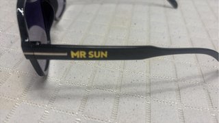 Occhiali da sole uomo MR. SUN neri