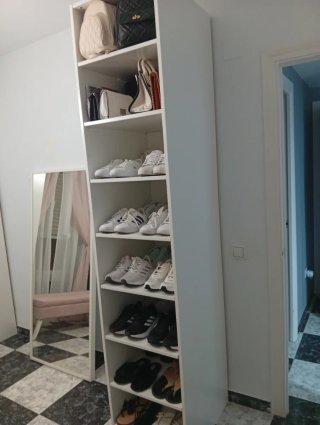 Dos estantería blanca ikea 100€ unidad