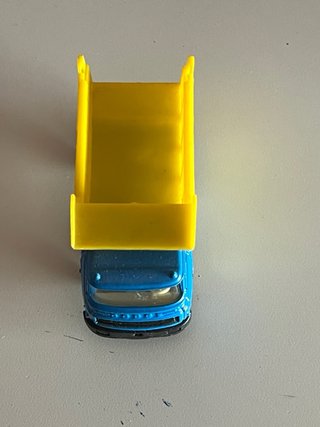 Camión Guiloy Vintage Azul y Amarillo