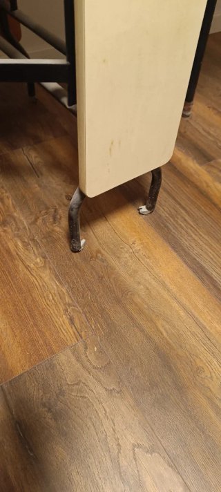 Mesa plegable madera y metal
