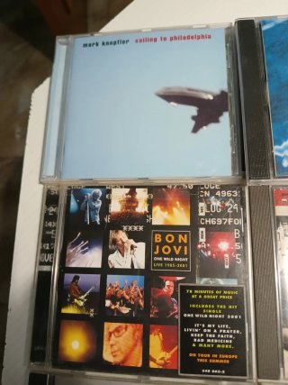 Lote 9 CDs: Queen, Nirvana, Lou Reed y más