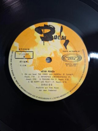 Droids - Star Peace LP Vinilo