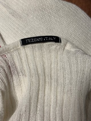 Maglioncino lungo a vestito Tezenis Bianco