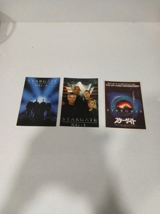 Postales Stargate SG-1.ESCUCHO OFERTAS