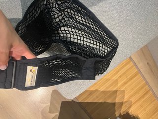 Portabebe ligero de cadera  Kantan Net M Negro