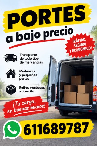 PORTES Y MUDANZAS