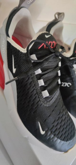 Zapatillas Nike Air Max 270 Negras Rojas