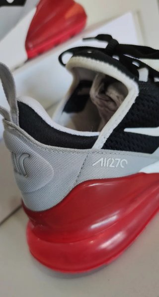 Zapatillas Nike Air Max 270 Negras Rojas