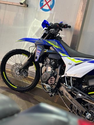 Sherco SEF 125 Enduro Azul y Blanco