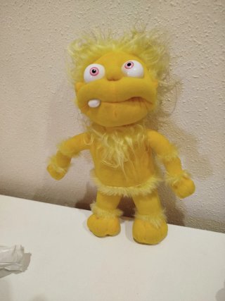Peluche Lucho Los Lunnis Amarillo