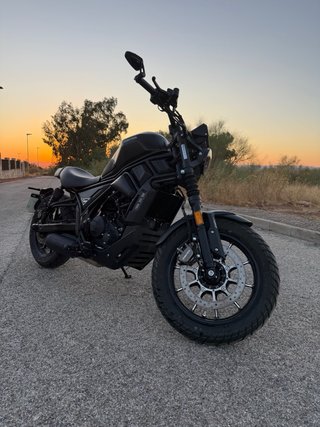 Moto Zontes C125 Negra