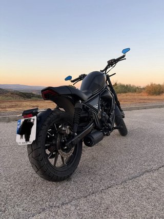 Moto Zontes C125 Negra