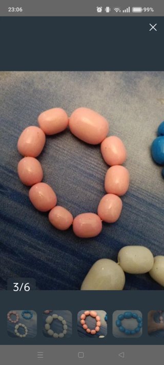 Bracciali in resina elastici