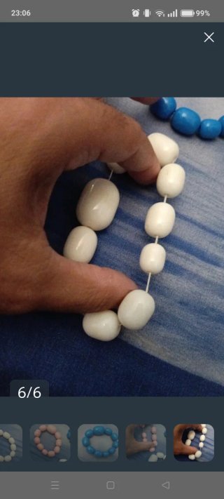 Bracciali in resina elastici