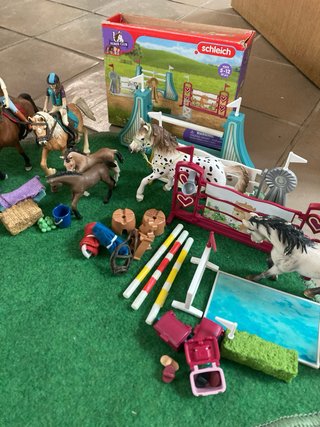 Colección Juguetes Schleich Caballos Coche