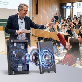 NUEVO! Amplificador Voz Micrófono Solapa