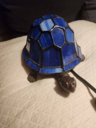 Lámpara Tortuga Estilo Tiffany
