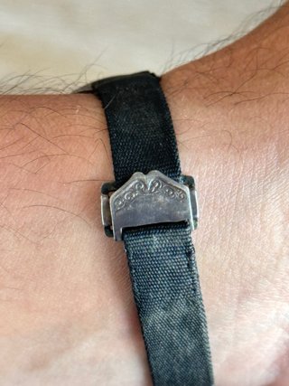 Reloj de Trinchera Militar – Plata de Ley – Suizo