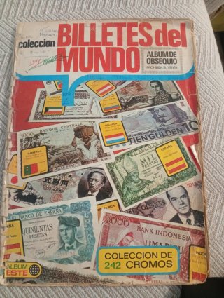 Álbum Coleccionista Billetes del Mundo