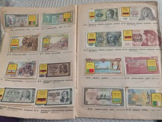 Álbum Coleccionista Billetes del Mundo