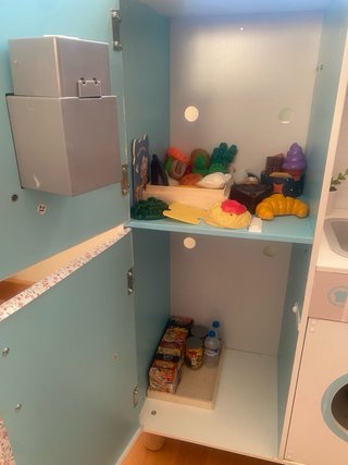 Cocinita de madera para niños