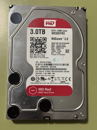 Disco Duro WD 3TB SATA III NASware