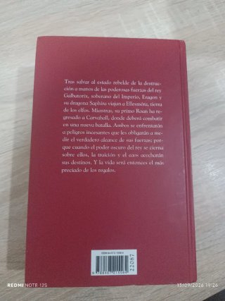 Lote dos libros Eragon y Eldest.