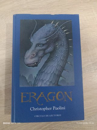 Lote dos libros Eragon y Eldest.