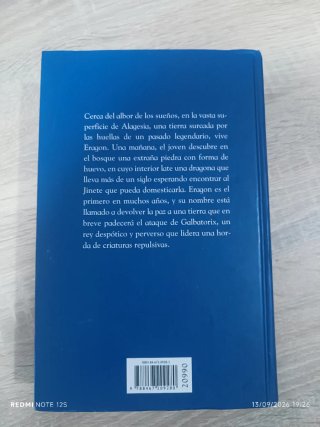 Lote dos libros Eragon y Eldest.