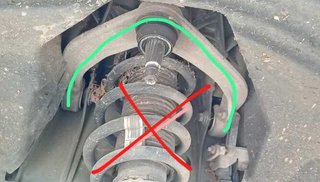 Volvo brazo suspension delantero v90 kombi 473195